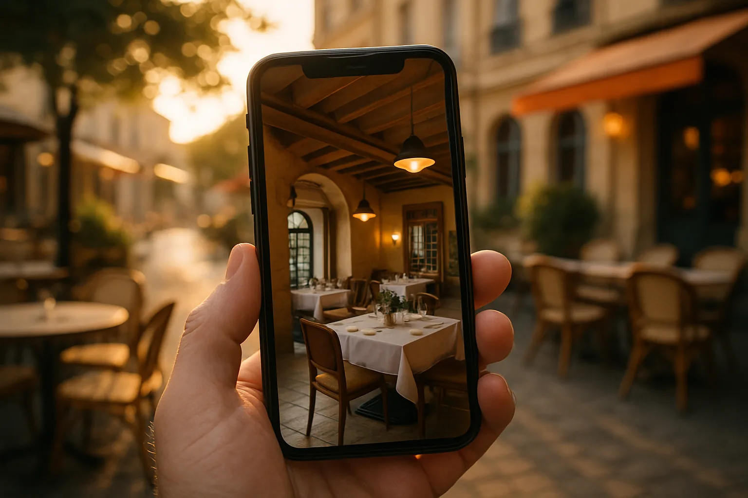 Site internet d'une PME affiché sur un smartphone mobile, chargement rapide et design clair