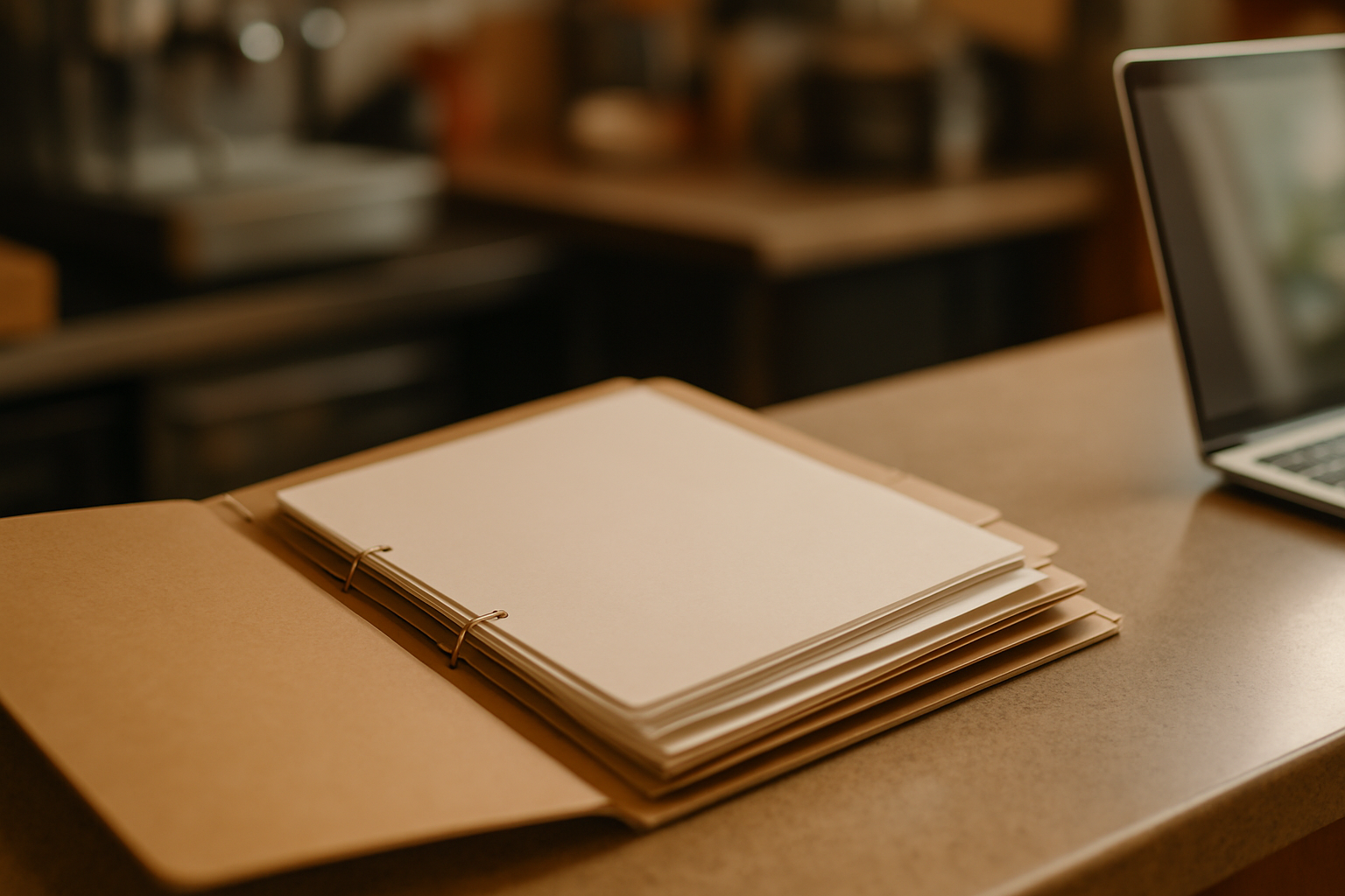 Business documents and policies being organised for AI training